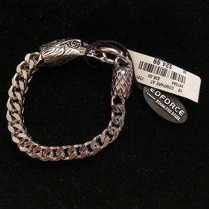 Stainless Steel Hawk Chain Bracelet